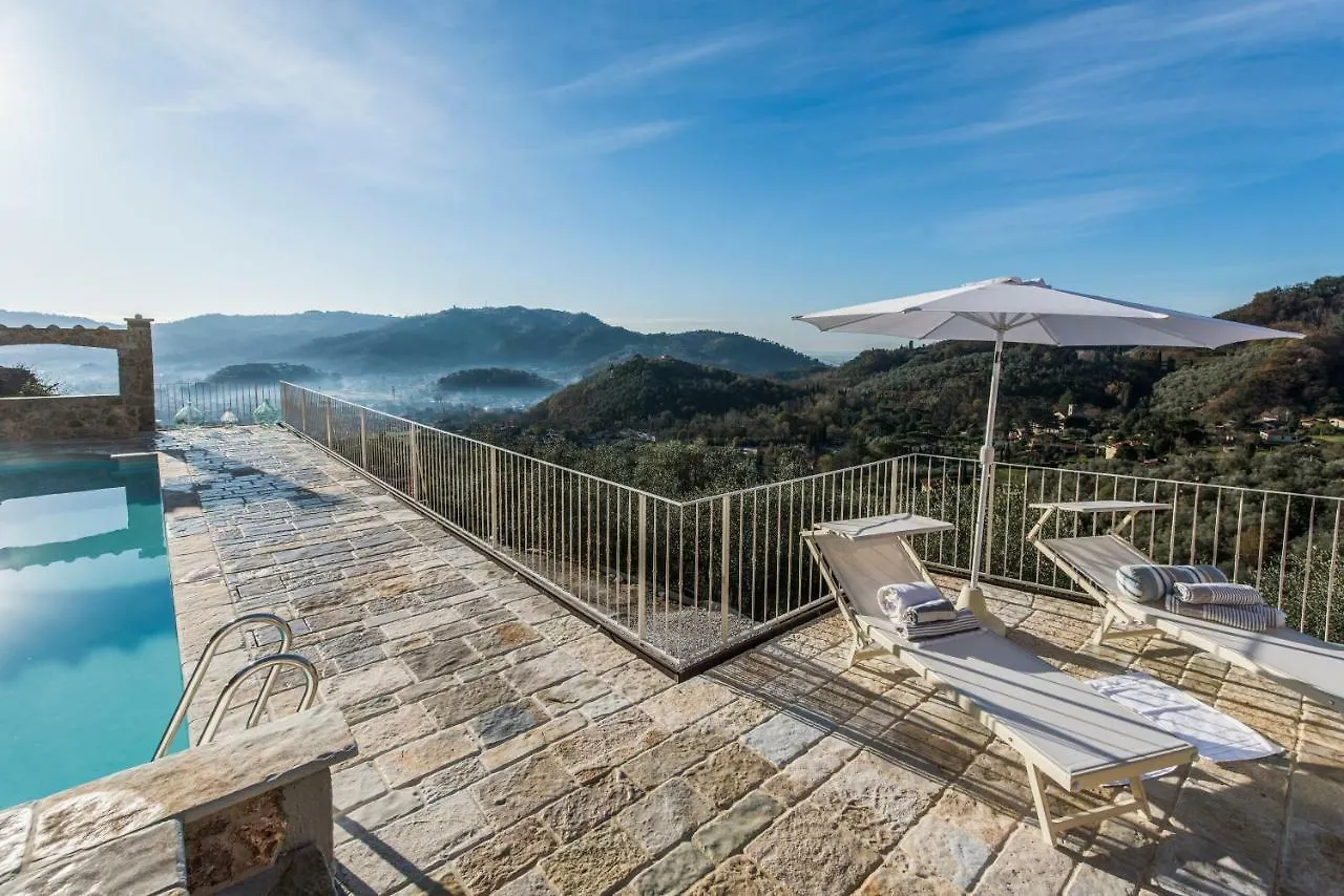 Charming Farmhouse In The Hills, Private Pool, Sea View, Dream Panorama 카마이오레 0*,  이탈리아