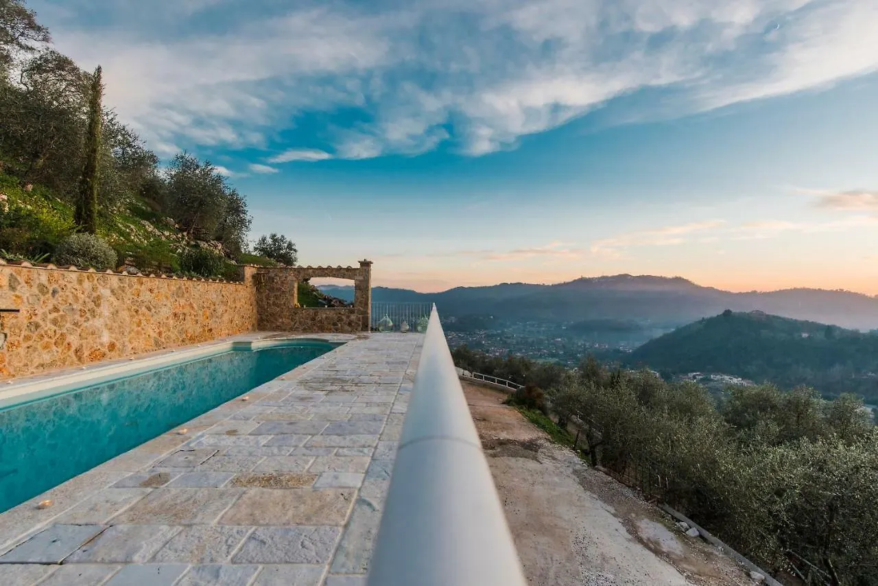 Charming Farmhouse In The Hills, Private Pool, Sea View, Dream Panorama Camaiore