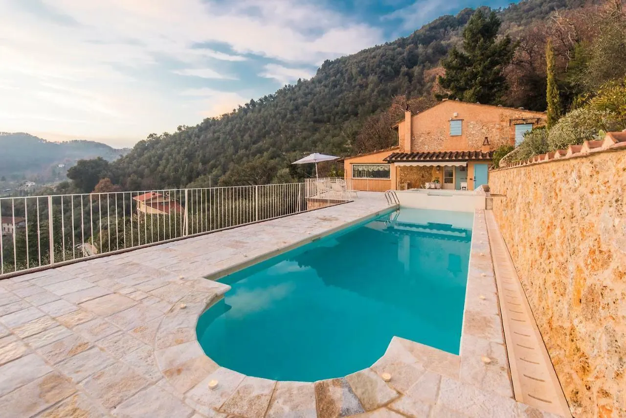 빌라 Charming Farmhouse In The Hills, Private Pool, Sea View, Dream Panorama 카마이오레