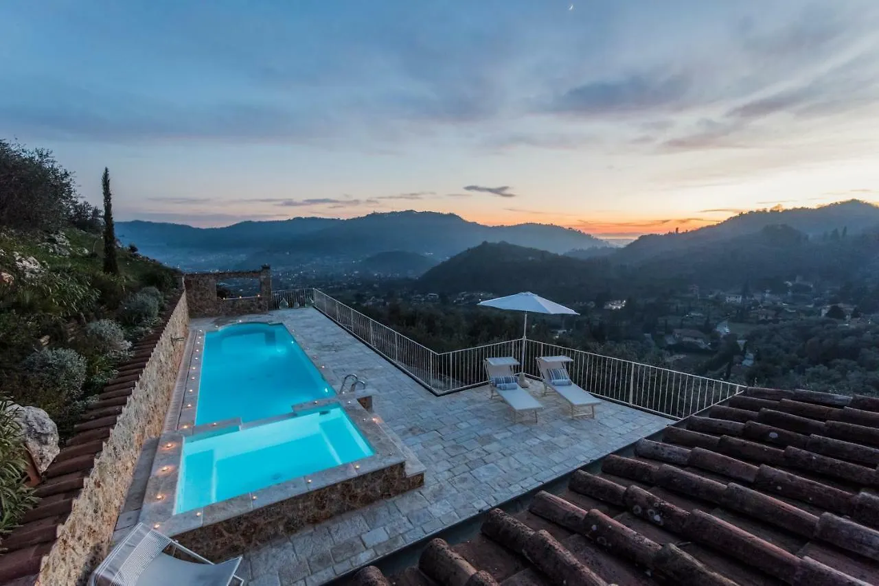 Charming Farmhouse In The Hills, Private Pool, Sea View, Dream Panorama 카마이오레 빌라