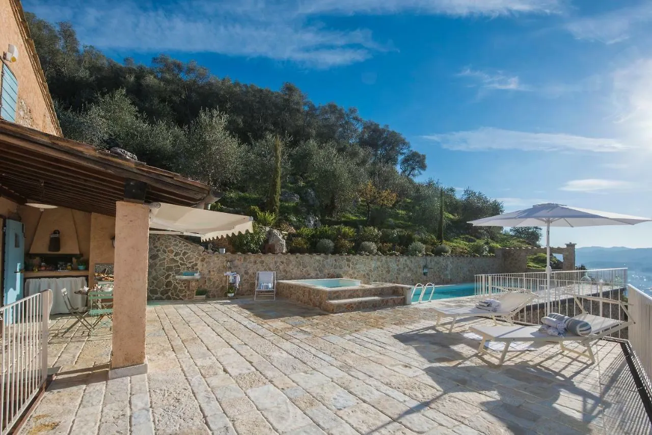 Charming Farmhouse In The Hills, Private Pool, Sea View, Dream Panorama 카마이오레 빌라