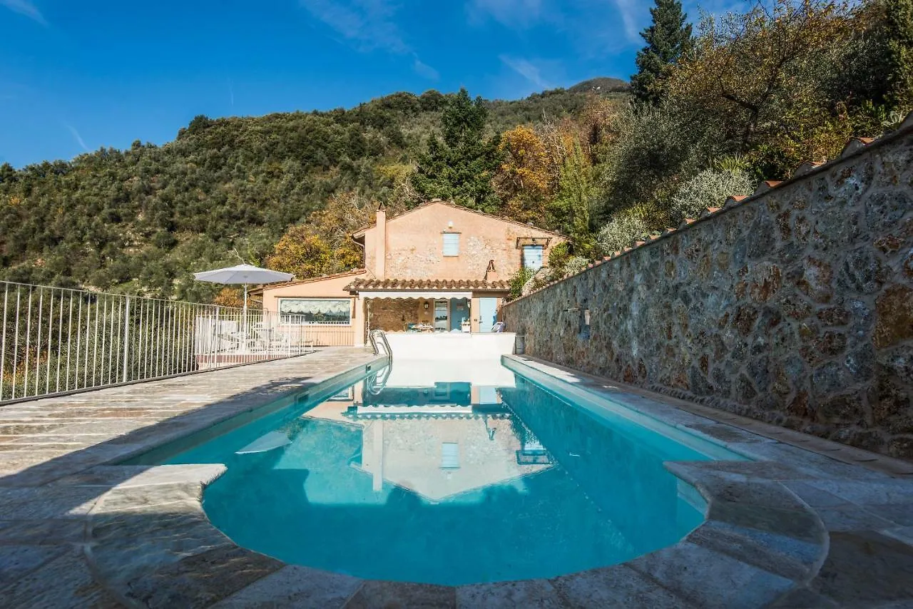 빌라 Charming Farmhouse In The Hills, Private Pool, Sea View, Dream Panorama 카마이오레