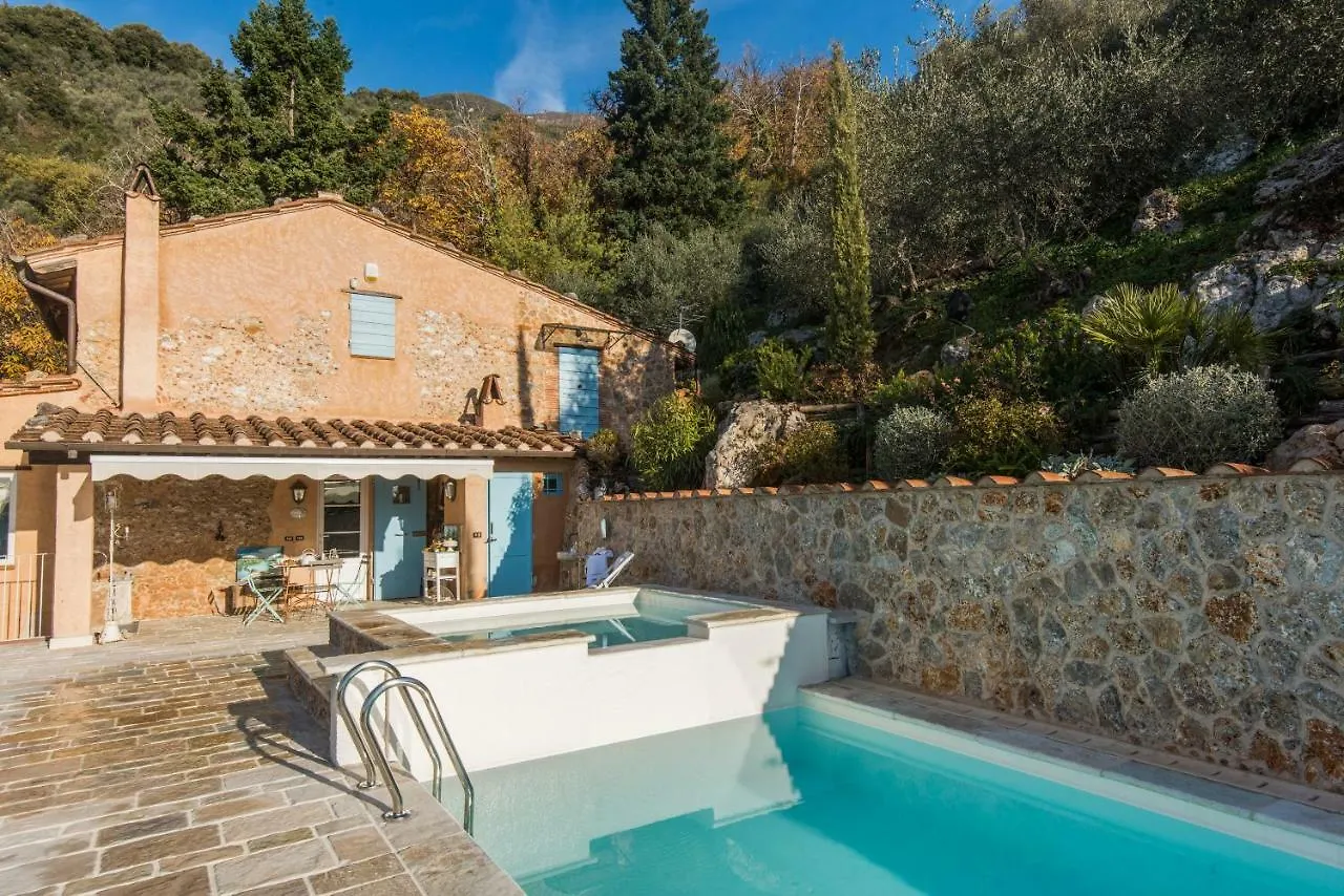 Charming Farmhouse In The Hills, Private Pool, Sea View, Dream Panorama 카마이오레